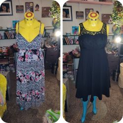3 Sz 12 Dresses For $5