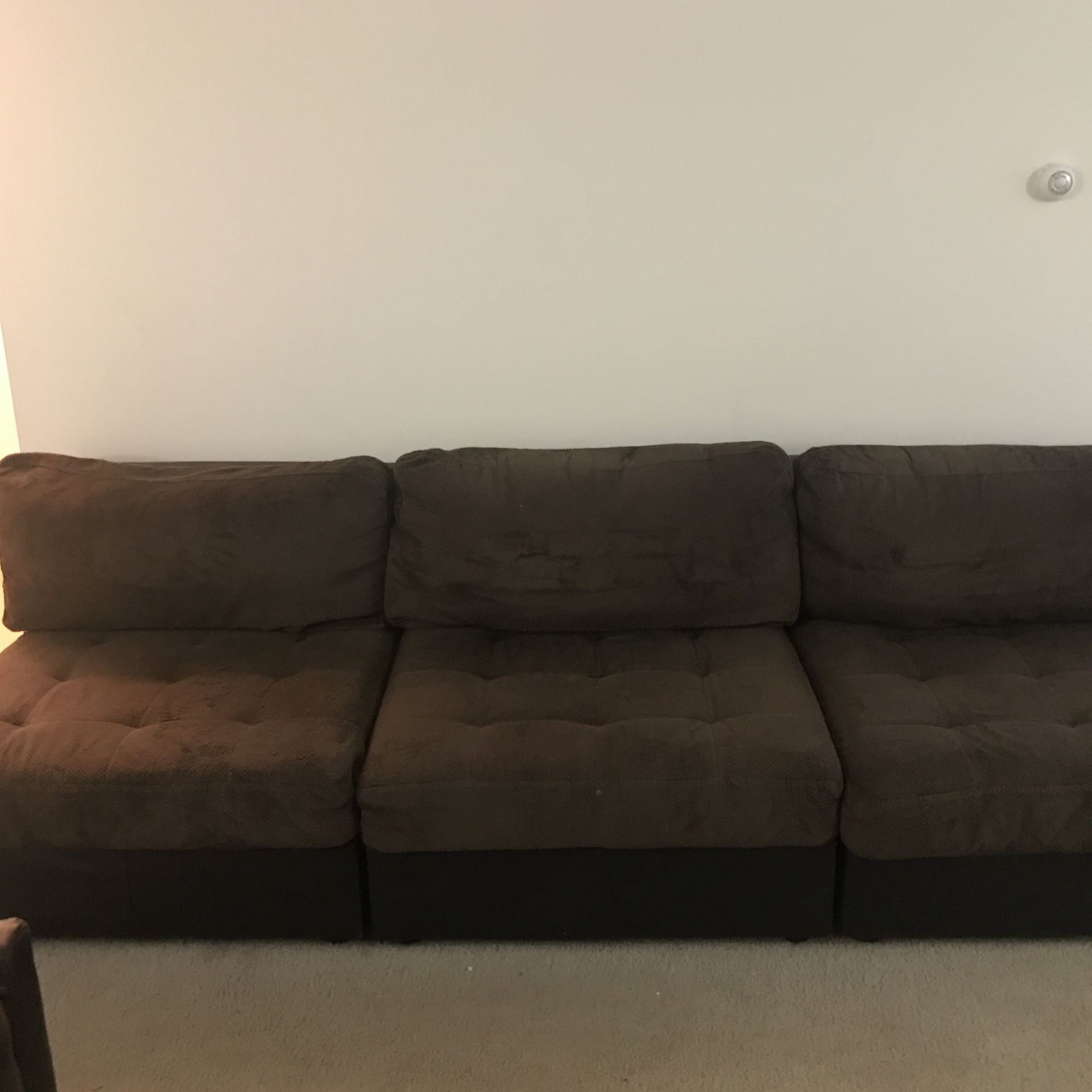 Three piece sofa
