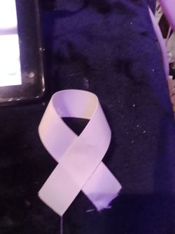 Lavender Awareness Ribbon Pin