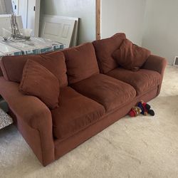 CRATE and BARREL SOFA / CHAIR SET