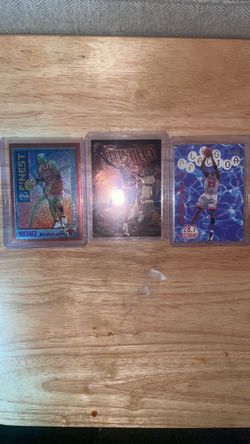 Michael Jordan Refractor Card Lot