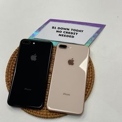 Apple iPhone 8 Plus - 90 Days Warranty - Pay $1 Down available - No CREDIT NEEDED