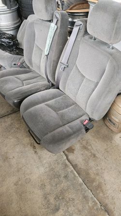 03-2007 chevy gm silverado bucket seats