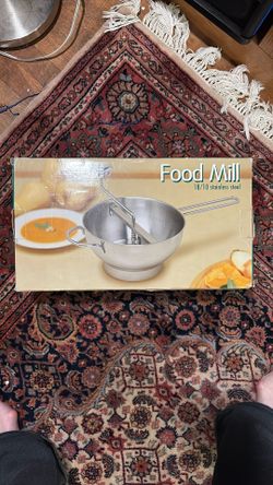 Browne Food Service 18/10 Stainless Steel Food Mill