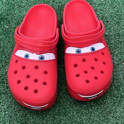Lightning Mqueen Crocs Size 11