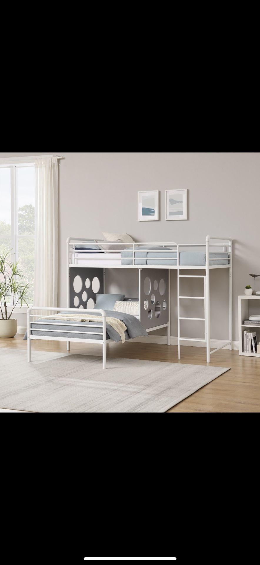 Walker Edison L-Shaped Bunk Bed – BRAND NEW IN BOX – $175 – PICKUP IN ERIE, PA