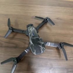 E99 Pro quadcopter, black regular version, WIFI single-power folding drone, high-definition 4k aerial photography remote control aircraft