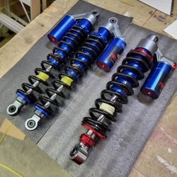 Stage 5 Fully Adjustable Shocks Set For Yamaha Raptor 660 700 ATV