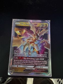 GX Ultra Necrozma Pokémon card