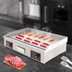 Electric Countertop Griddle Grill
