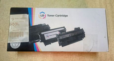 New LD Compatible Samsung CLT-Y503L Yellow Toner Cartridge High Yield 503L