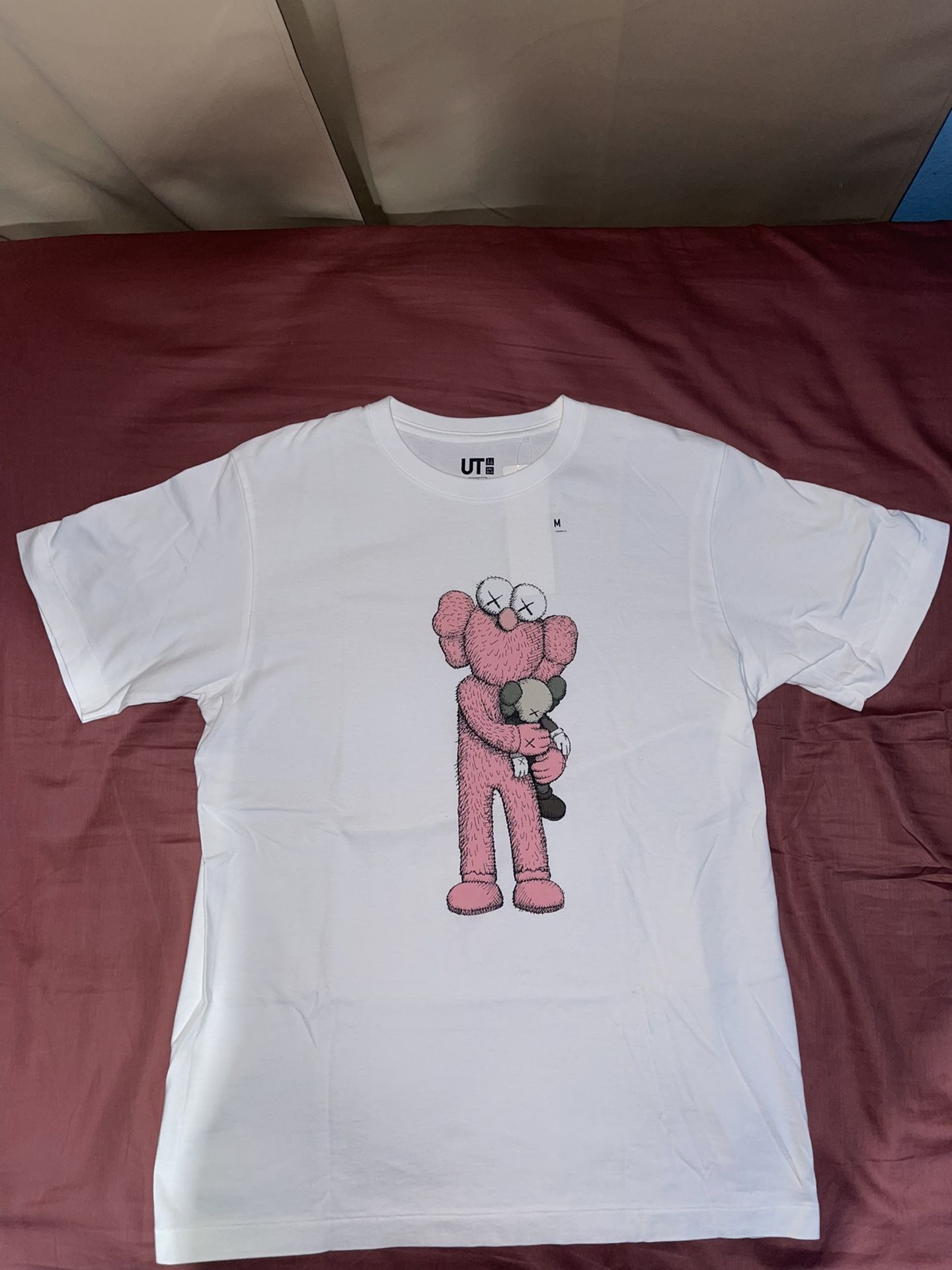 KAWS x Uniqlo Pink BFF Tee
