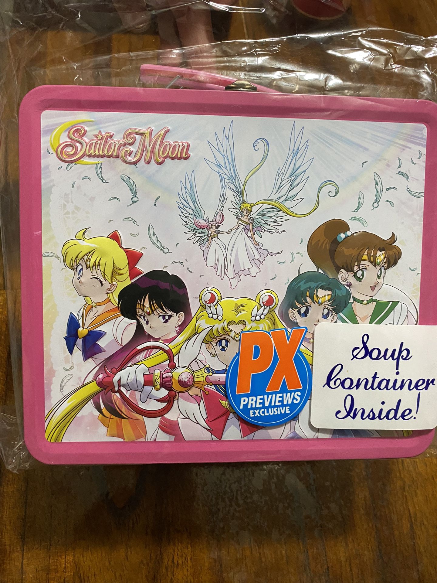 Sailor Moon Tin Lunch Box With Soup container