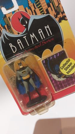 1992 ERTL Batman The Animated Series Die Cast Metal Batman