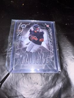 Caleb Williams topps rookie conductors football card bears