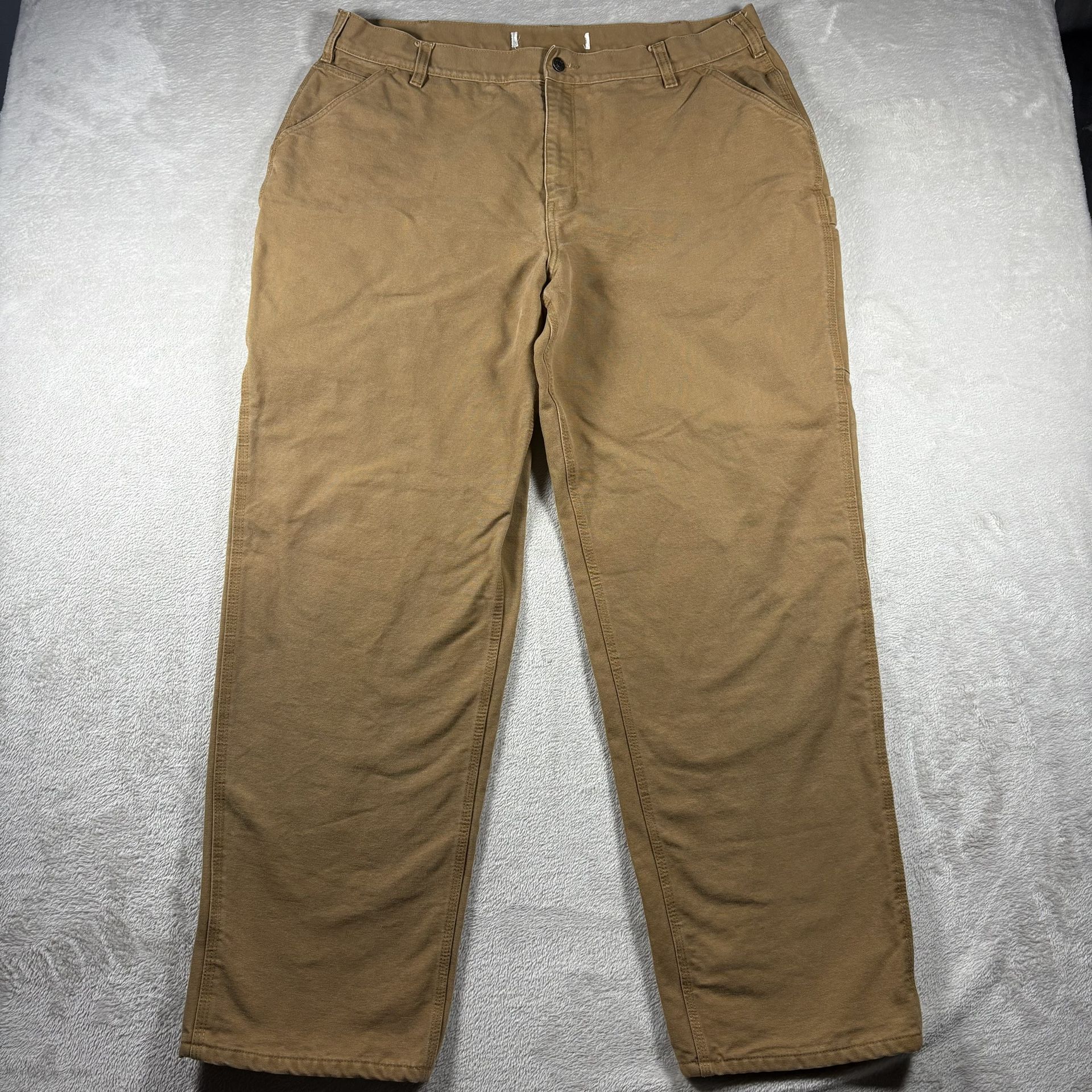 Carhartt “Style” Duck Cavas Men’s Size 40x34 Brown Carpenter Y2K #657