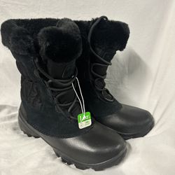 Columbia Sierra Summette IV Womens Winter Boot #1602-010 Size 7.5 Black