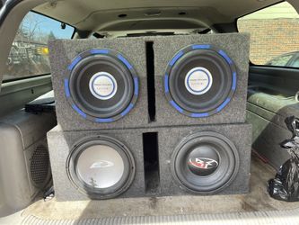 Subs With Amp 