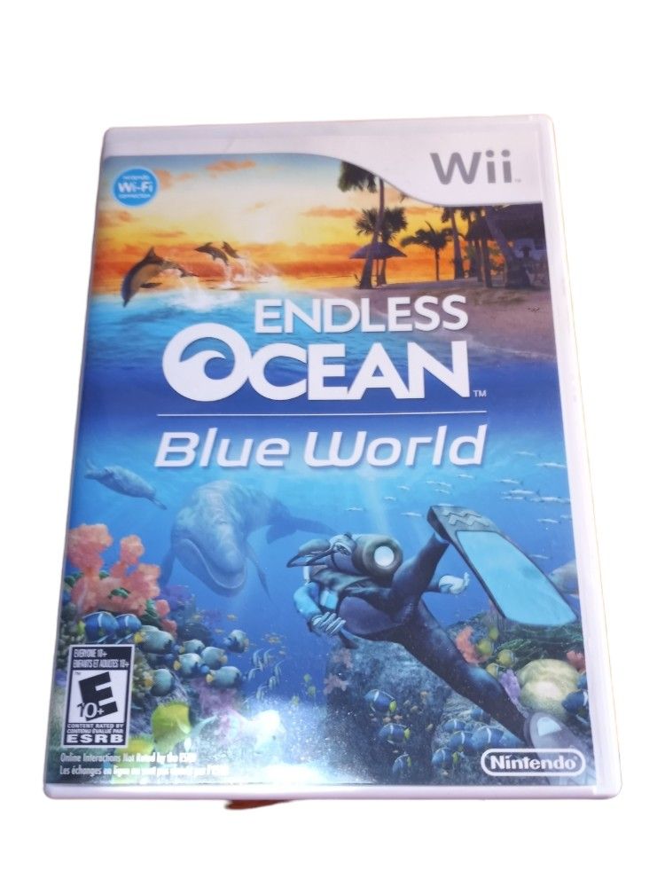 Endless Ocean Blue World Nintendo Wii 