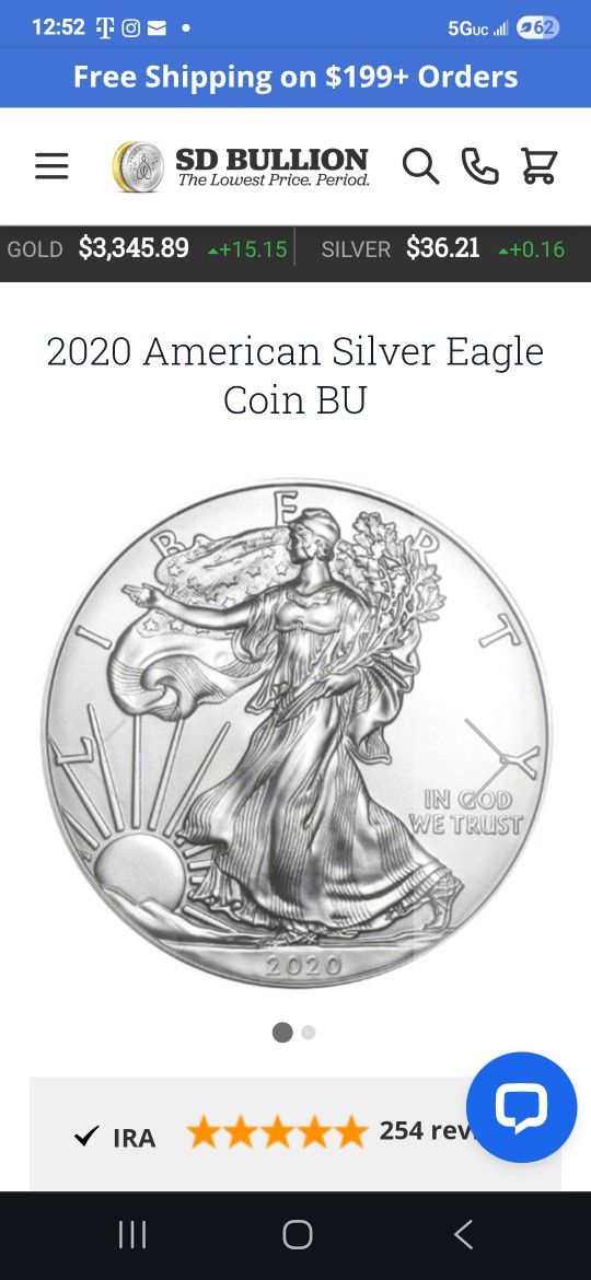 2019 & 2020 American Silver Eagles