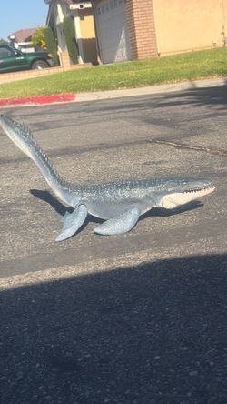 Mosasaurus Jurassic World Toy Used