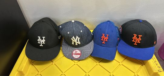 New York MLB Baseball Caps – Lot of 4