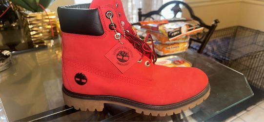 Timberland Men’s red boots