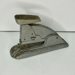 Vintage SWINGLINE No. 3 Speed Stapler Gray. Made in USA 6"  WORKS