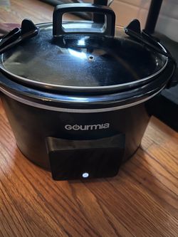Gourmia 4.5 Qt Digital Programmable Slow Cooker – Black