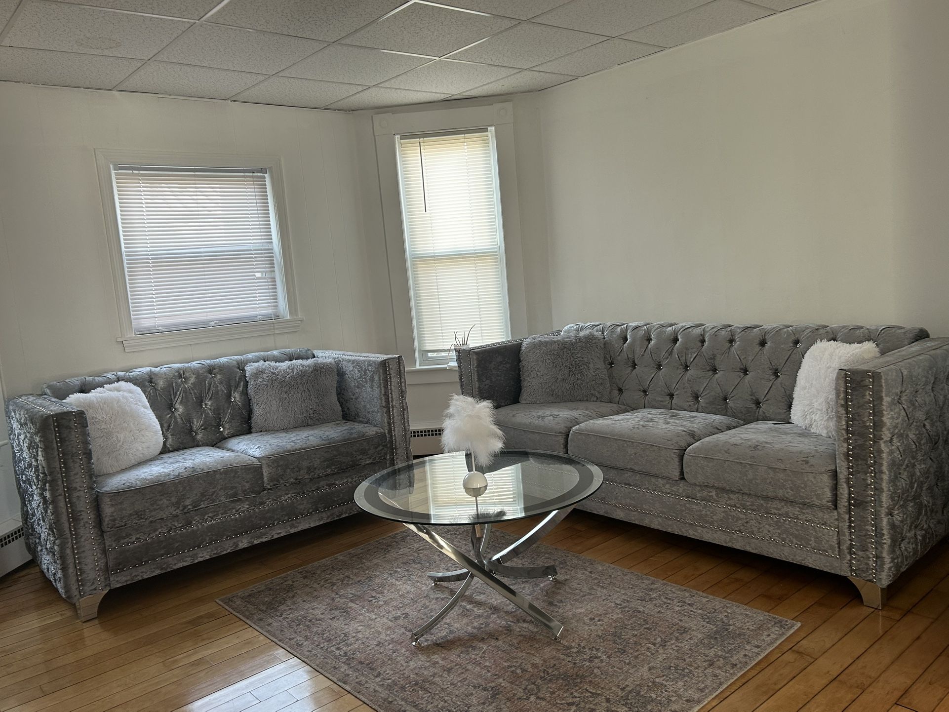Luxurious Sofa - (Light Grey)