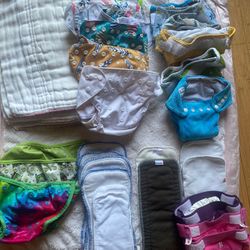 Cloth Diaper Bundle Plus Munchkin Caddy