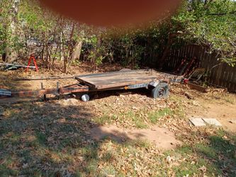 Dilly trailer with bed