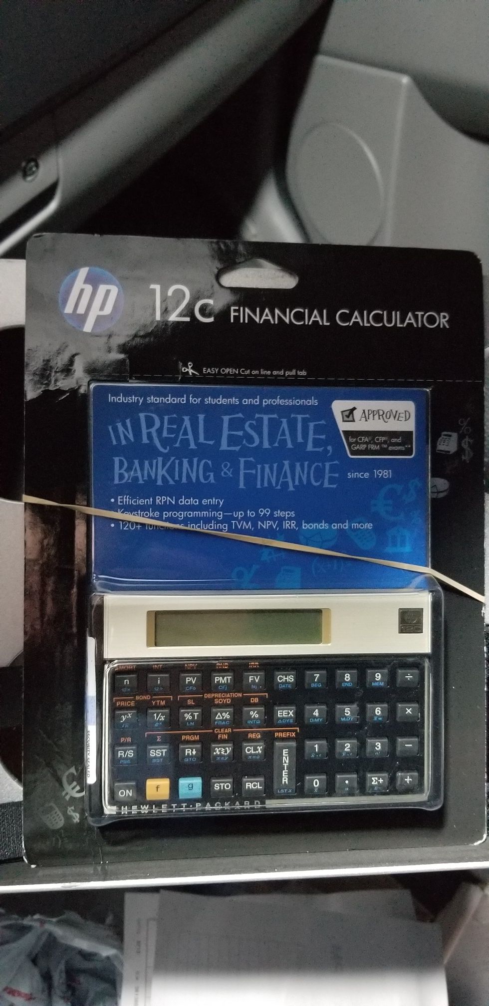 HP 12C FINANCIAL CALCULATOR