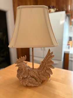 Vintage Classic Rooster Table Lamp