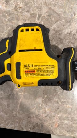 DEWALT DCS312 12V Compact Reciprocating Saw