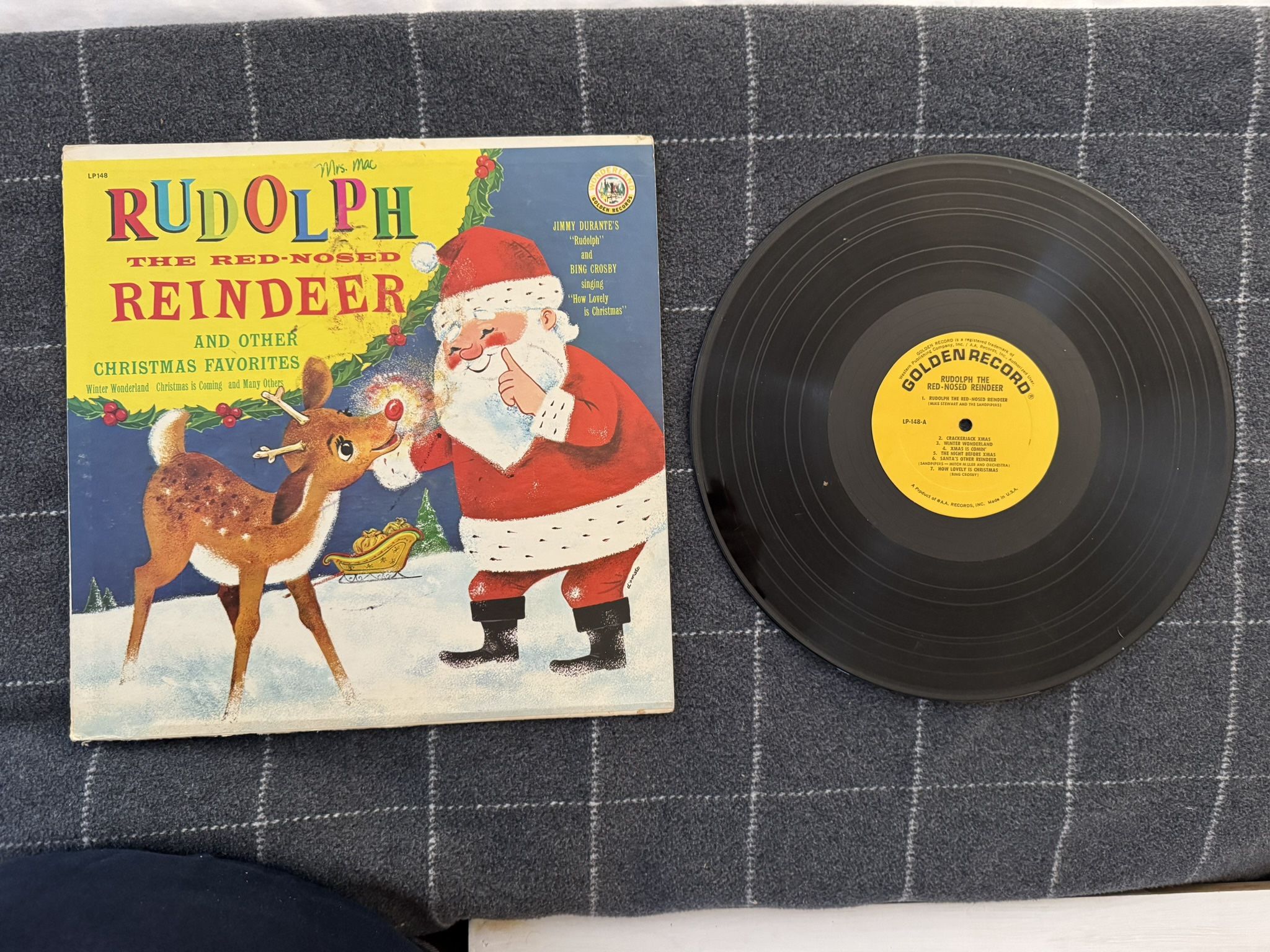 Rudolph The Red-Nosed Reindeer and Other Christmas Favorites Vinyl 1966