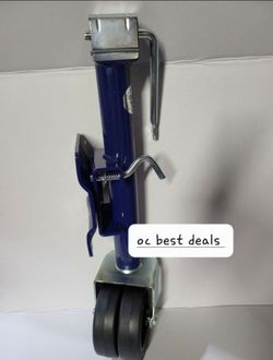 Double Wheel Trailer Jack 1000 Lbs Capacity New