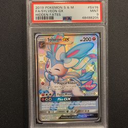 Shiny Sylveon GX Full Art Ultra Rare Graded PSA 9 *MINT* Hidden Fates Vault SV76/SV94 Sun Moon Pokemon Slab CGC9 PSA10 CGC