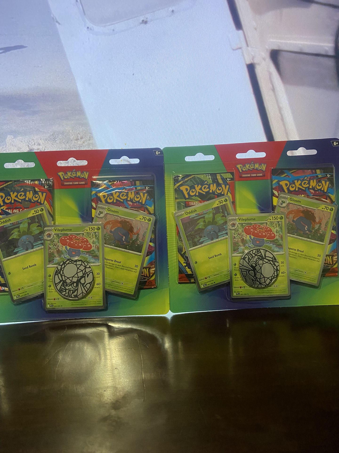 Pokemon Enhanced 2 Pack Blisters Vileplume