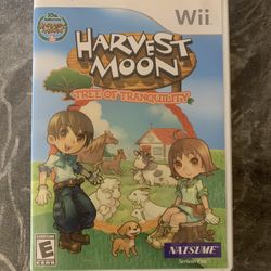 Harvest Moon Tree of Tranquility for Nintendo Wii