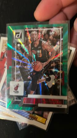 Donruss Miami Heat Green Holo NBA Trading Card