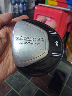 Acuity voltage golf ,number 3 ,used