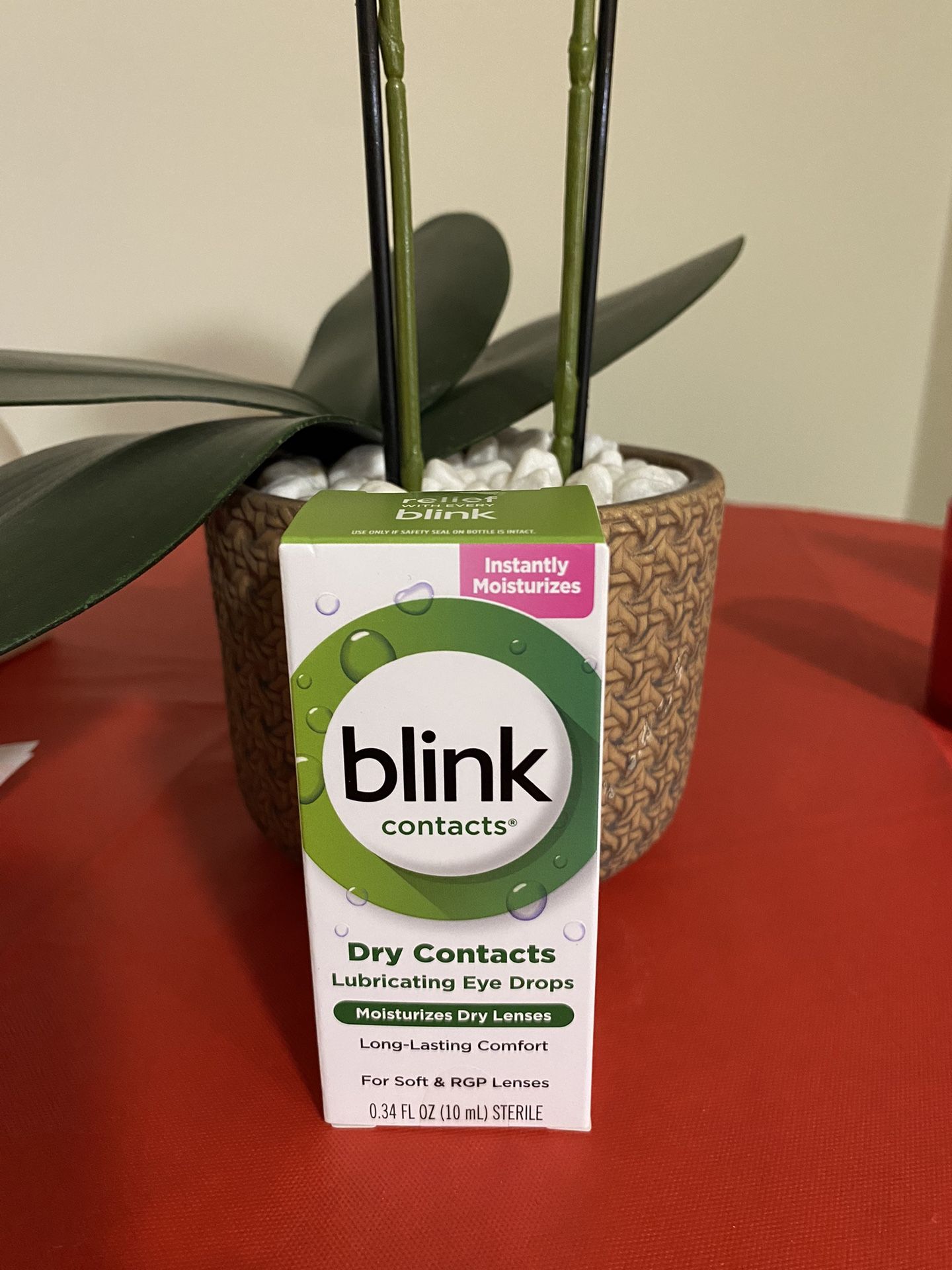 Dry Contacts Eye Drops Brand New 