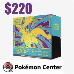 Ascended Heroes Pokemon Center Elite Trainer Box (ETB)