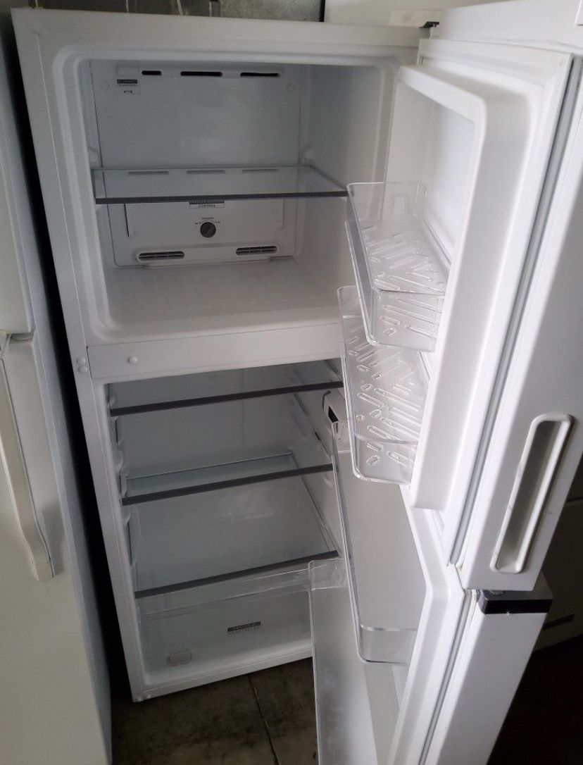 WHIRLPOOL WHITW STUDIO SIZE TOP FREEZER FRIDGE 10 CU FT COMPACT