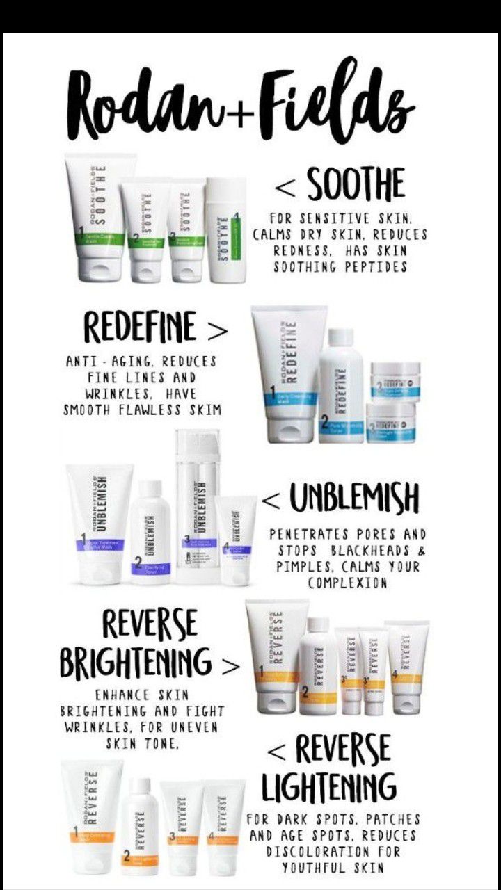 Skincare products!!