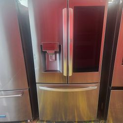 LG 36 Inch French Door Refrigerator Counter Depth 24 Cu Ft 