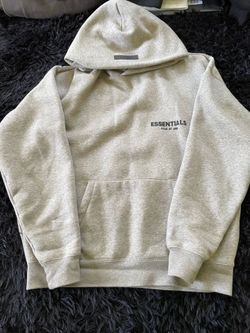 Essentials Fear Of God Grey Hoodie Size Xs