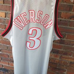 New Allen Iverson Mitchell And Ness Swingman Jersey Men Size 2XL
