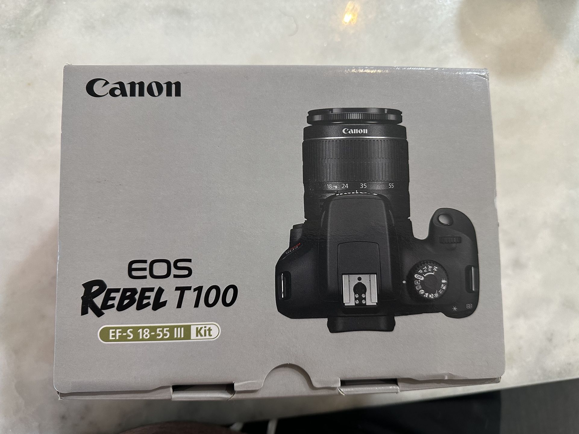 Canon Rebel T100 Camera